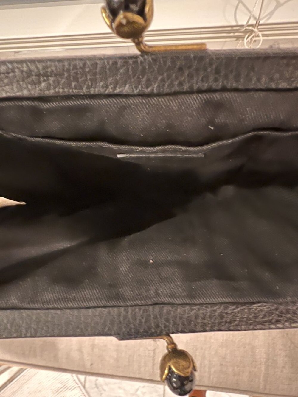 Jcrew black & white tweed clutch purse - Picture 6 of 6